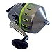 Zebco Big Cat XT Spincast Fishing Reel, 4 Bearings (3 + Clutch), Instant Anti-Reverse with Smooth, Precisely-Aligned Gears, Size 80, Blue/Green