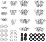 VIVO M4 M5 M6 M8 Universal TV and Monitor Mounting VESA Hardware Kit Set | Includes Screws, Washers, Spacers | Assortment Pack, Fits Most Screens up to 80 inches (Mount-TVWARE)