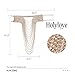 Statement Necklace for Women Multi-layers Tassels Wide Choker Pendant Formal Party Wedding Gold Chain 1pc with Gift Box - HLN68 Gold