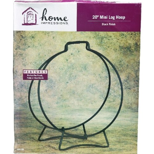 Home Impressions Hoop Fireplace Log Holder