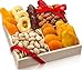 Freshly Roasted Gourmet Nuts dried fruit Gift Basket, Nut Gift Tray 4 section Medium Gift Tray