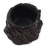 OMEM Reptile High Natural Bowl Food and Water Deep Bowl Resin Made