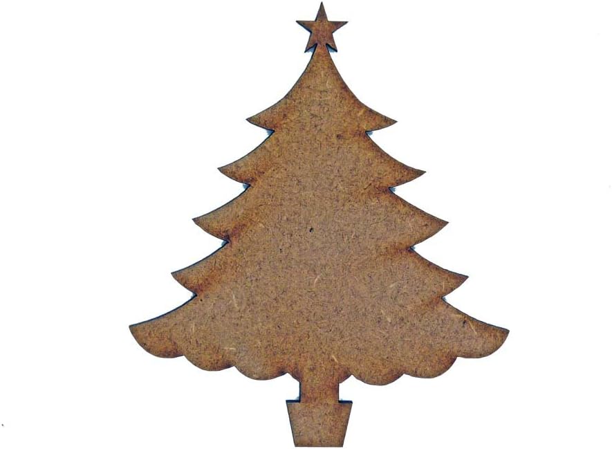 Download Christmas Tree Mdf Laser Cut Craft Blanks Small Amazon Co Uk Kitchen Home Yellowimages Mockups