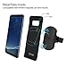 PITAKA Minimalist Galaxy S8 Case, MagCase[Real Body Armor Material] Super SlimFit0.65mm Sturdy Durable Case Protective Snap-on Scratch Resistant Back Cover for Samsung Galaxy S8 Black/Grey Twill