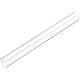 uxcell Rigid Round Clear Tubing 26mm(1'') ID x 28mm(1.1'') OD x 1Ft Length Plastic Tube