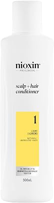 - Sistema 1 - Acondicionador Fortalecedor para Cabello y Cuero Cabelludo - Cabello Natural con Debilitamiento Leve - Con Niacinamida (300ml)