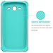 Galaxy S3 Case, Tekcoo(TM) [Tmajor Series] [Gray/Turquoise] Shock Absorbing Hybrid Rubber Plastic Impact Defender Rugged Slim Hard Case Cover Shell for Samsung Galaxy S3 S III I9300 GS3 All Carriers