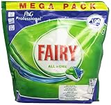 Fairy All in One - Cápsulas para lavavajillas, 100 unidades