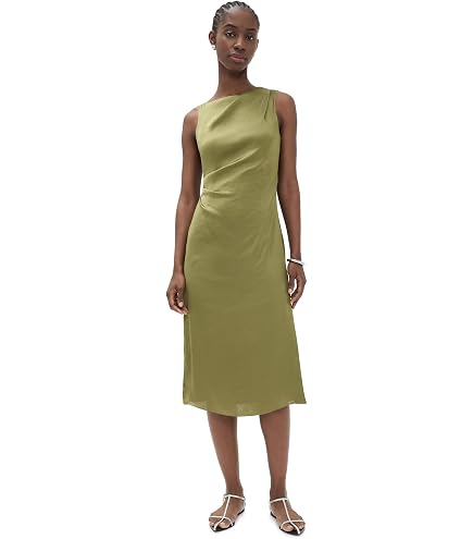 Theory Women's Sl Aline Wrap Dr, Black, 0 at Amazon Women's