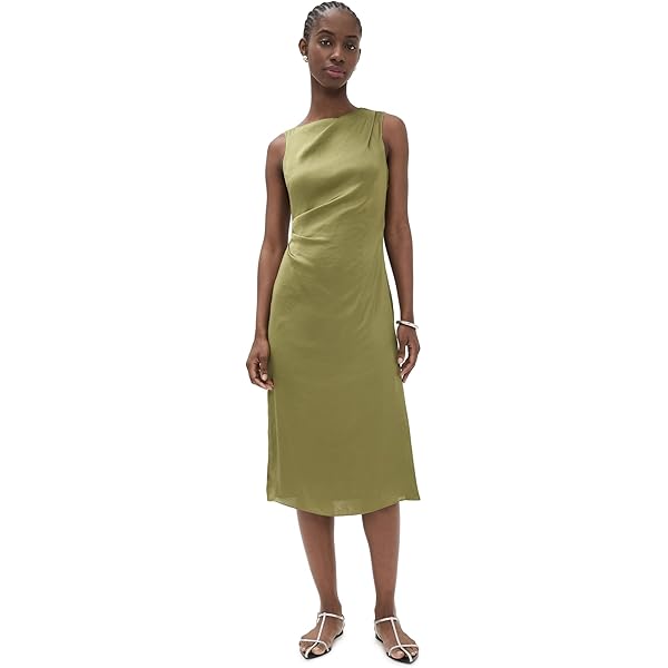 Theory Women's Sl Aline Wrap Dr, Black at Amazon Women's