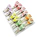 12Pcs Artificial Colorful Mini Birds Kids Floral Craft Photograph Home Garden Party Wedding DIY Festival Decoration Gift