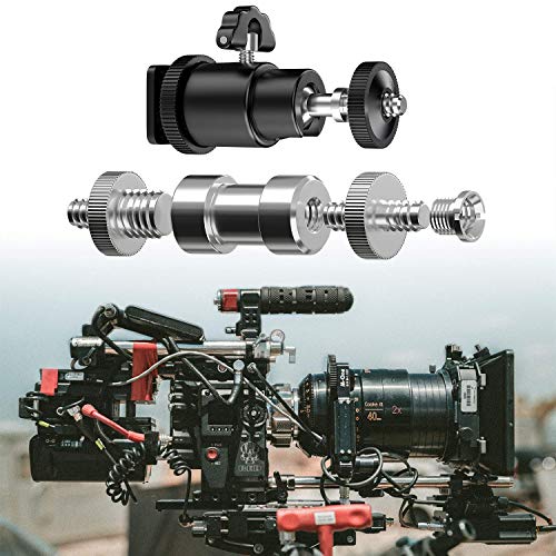 Muscccm Camera Screw, 21 Pcs 1/4 Inch and 3/8 Inch Converter Threaded Screws 1/4" Hot Shoe Adapter Mount Camera Ball Head Set for Camera/Tripod/ Monopod/Light Stand - Thumbnail 3