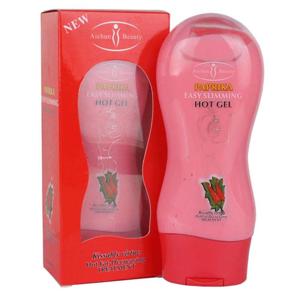 AICHUN BEAUTY Green Tea Paprika Slimming Gel Full-Body Fat Burning Fast Weight Lose Product Slim Abdomen Anti Cellulite Weight Loss Cream 250g (PAPRIKA)