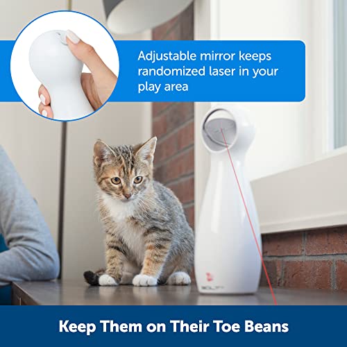PetSafe Bolt Automatic, Interactive Laser Cat Toy Adjustable Laser with Random Patterns Small