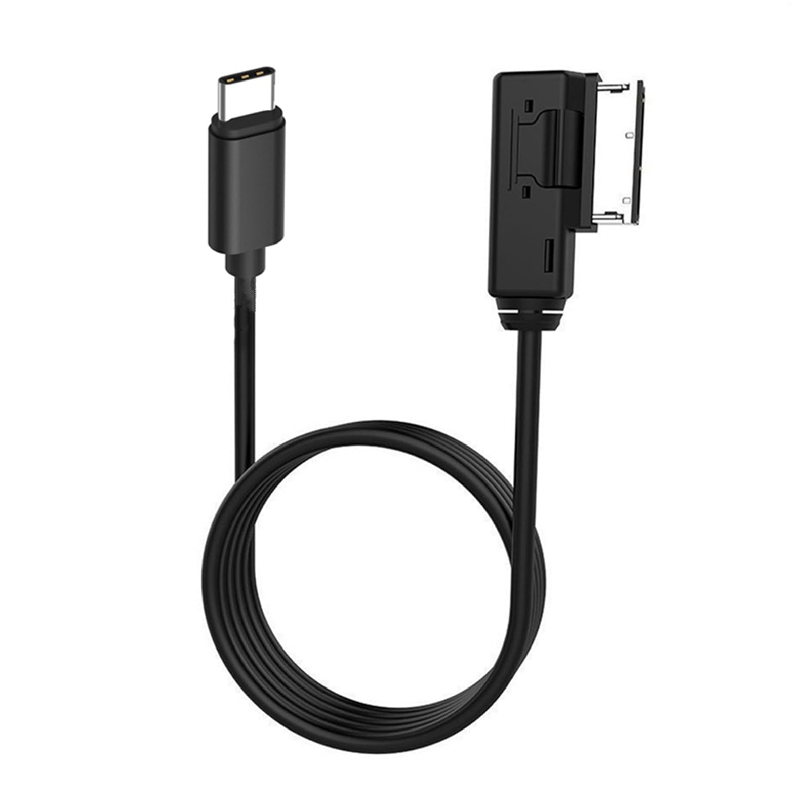 Hain Celestial AMI to Type C AUX Cable, MDI MMI Audio Adapter, Compatible with Pixel 2 XL U11/U12+ Moto Z2 S9/S8/N8 for A3/A4/A5/A6/S5/A8/Q7 V-W (AUX Only, No Charg-ing)