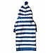 Stinky G Blue Stripe Dog Hoodie Sweater #12 - M