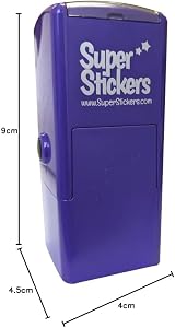 SuperStickers Printy 4933 Smiley Star Teacher Stamp Purple Ink view 4