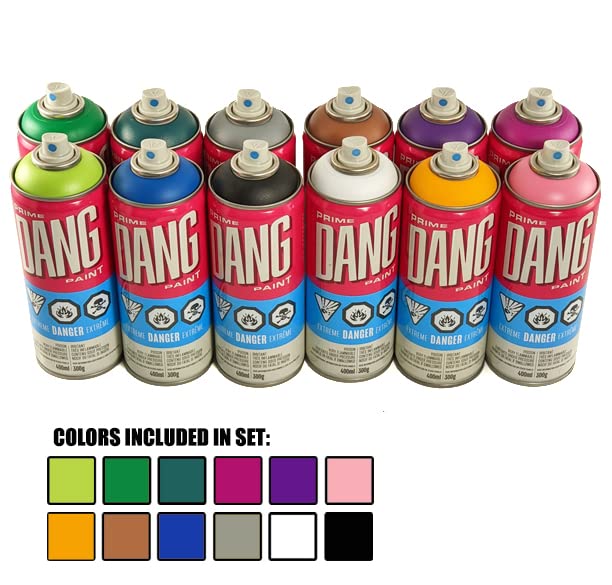 Mua DANG Prime Graffiti Spray Paint - Secondary Set of 12 Complementary ...
