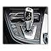 Xotic Tech Gear Shift Knob Base Panel Cover Trim, Real Carbon Fiber, Compatible with BMW 3 Series F30 F31 2012-2018, GT F34 2014-2018, 4 Series F32 F33 F36 2014-2018