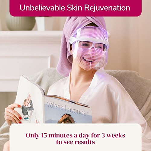 LED Skin Light VALERIE LAVENDER 7 Colors for Facial Rejuvenation