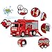 Joyin Toy 3 Pack Friction Powered City Vehicles Including Garbage Truck, Fire Engine Truck and Construction Dump Truck