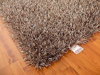 Teppich Hochflor Shaggy Schoner Wohnen Twist Mauve Grosse 140x200
