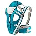 [CPSC Certificated] Babylian Baby & Children Ergonomic Soft Carrier for Baby of 3~36 mouths/3.5~25kg (Blue)