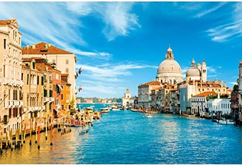 Puzzle House ⏰PT Photography Wooden Jigsaw Puzzle, Pisa Tower Venice City Italy Scenery Landscape, Fine Cut & Fit 300~1000pc Boxed Toys Game Art For Adults & Kids 509 ( color : E , Size : 1000pc )