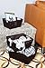 Decorative Organizing Baskets - Small, Medium, Large Wicker Baskets - 3 Piece Set