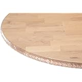 Amazon Com Laminet Plastic Elastic Fitted Table Cover Protector Clear Small Round Fits Tables Up To 44 Diameter Home Kitchen