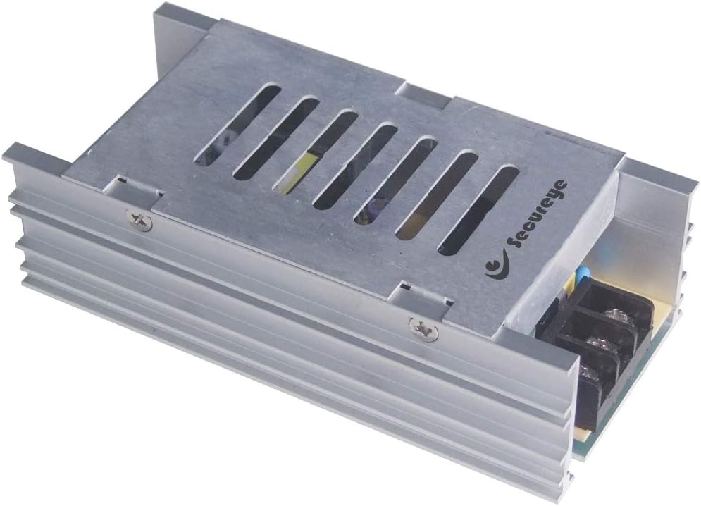 Secureye Security Camera's CCTV Heavy Metal Power Supply for 4Channel (12V 5Amp) SMPS