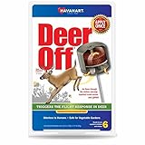Havahart DO5600-6 Deer Off Weatherproof Deer Repellent, 6-Pack(2Pack)