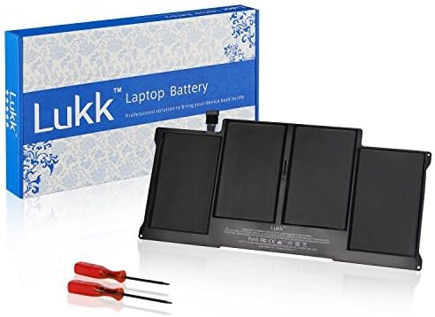 Lukk A1466 Laptop Battery for Apple A1377 A1369 [Late 2010, Mid 2011, Mid 2012, Mid 2013, Early 2014] MacBook Air 13" - Fits A1405 A1496 661-5731 661-6055 MC503 MC504 [Li-Polymer 4-cell 7200mAh]