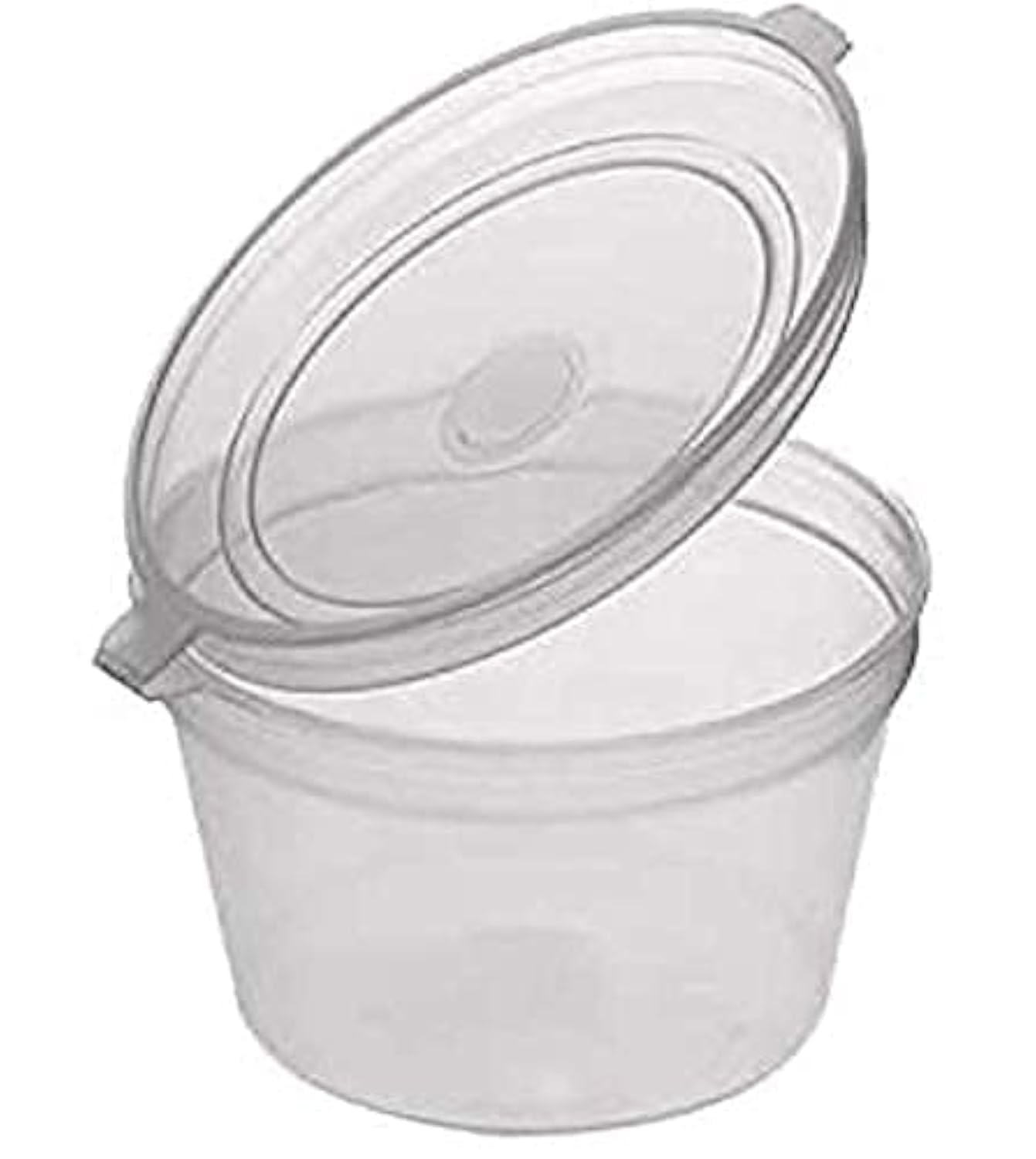 KONAMO Plastic case, White, Pack of 100