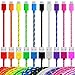 USB C Cable [10 PACK], FANCER Bundle of 10 3FT Type C Nylon Braided Colors Colorful Data Charging Charger Cord Cable for Samsung Galaxy S8, Google Pixel, LG G6, Nexus 6P, Nintendo Switch, Macbook
