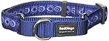Red Dingo Martingale Cosmos 20mm Choke Collar, Medium/Large, Dark Blue