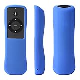 SIKAI Silicone Case for Echo, Echo Dot, Echo Plus, Echo Show and Echo Spot Remote Shockproof Protective Cover for Amazon Echo Alexa Voice Remote Anti-Lost with Remote Loop (Blue)