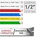 Fimax Compatible Label Tape Replacement for Brother tze-131 tze-231 tze-431 tze-531 tze-631 tze-731 Laminated TZ Tape 12mm 0.47 for P-Touch PT-D210 PTH110 PTD600 Label Maker 6-Pack