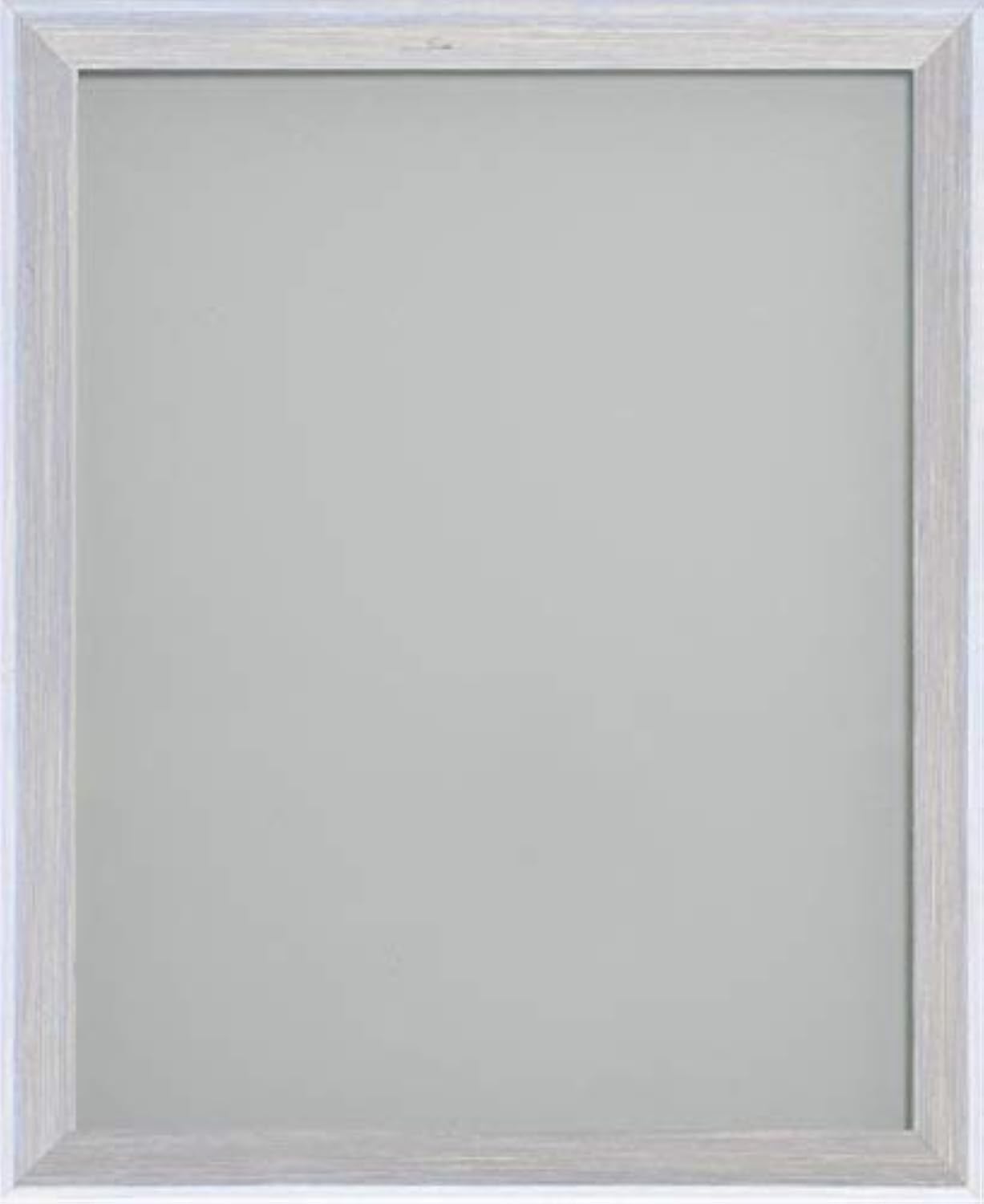 Frame Company Hawthorn Range Wooden Photo Frame, Silver Grey, 5x5 Inch *Choice of Colours and Sizes* Fitted with Real Glass