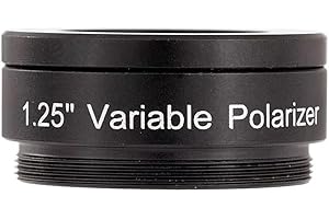 Beuiouer Explore Celestial Wonders with 1.25-Inch Polarizing Filter for Telescope Eyepieces, Ideal for Moon and Planet Viewin