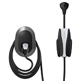 Spigen Bespoke All-in-One Cable Organizer Wall Mount Designed for All Tesla Mobile Charger Cable [Model 3/Y/X/S 2025/2024/2023/2022] - Dark Silver