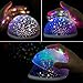 Alenbrathy Night Light Lamp, Star Projector Romantic, LED Night Light 360 Degree Rotation, 4 LED Bulbs 9 Light Color Changing with USB Cable, Best Gift for Men Women Teens Kids Children, Pink