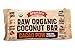 Jennies Raw Organic Coconut Bars, Gluten Free, Peanut Free, Non GMO, 1.5 Ounce Bars (Cacao Pow, 12 Count Box)