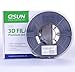 eSUN 3D 3mm PETG Solid Gray Filament 1kg (2.2lb), PETG 3D Printer Filament, Actual Diameter 2.85mm +/- 0.05mm, Solid Opaque Gray