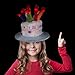Windy City Novelties LED Light-Up Happy Birthday Cake Hat – Flashing Candle Party Hat for Kids’ Birthdays & Celebrations