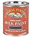 General Finishes Water Based Milk Paint, 1 Quart, Queenstown Gray