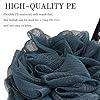 2-Pack-Puff-Shower-Sponge-Bath-Soft-Loofah-Sponge-Pouf-Exfoliating-Mesh-Shower-Ball-for-Adults-Mens-blueBrown Bath Sponge Shower Puff Sponges Bath Soft Loofah Sponge Pouf Exfoliating Mesh Shower Ball Bath Scrunchies for Adults