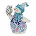 Jim Shore Snowy Owl Snowman Counted Cross Stitch Kit-5x5 18 Count