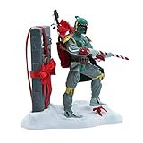 Kurt S. Adler 8-Inch Fabric Mache Star Wars Boba Fett Tablepiece Christmas Décor