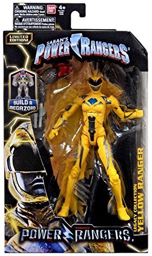 Limited Edition Mighty Morphin Power Ranger Legacy Movie Figures Toys R Us Exclusive Yellow Ranger